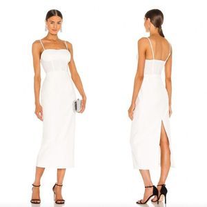 Bardot Roberta Midi Dress in Ivory 6